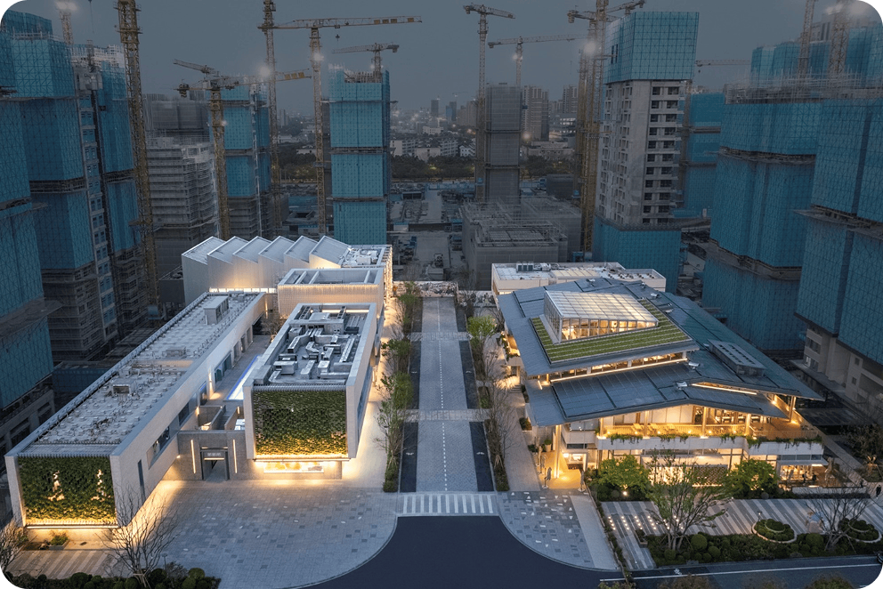 Future City Public and Residential District, Market and Exhibition Building 2